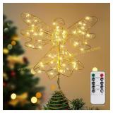 YAUNGEL Angel Tree Topper with LED Lights