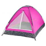 Wakeman 2 Person Camping Tent - Pink