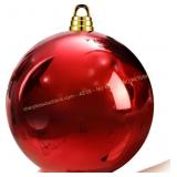 Zubebe 12 Inch Large Christmas Ball, Red