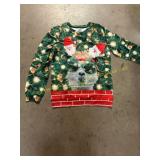 Boys Size XXL Enlifety Long Sleeve Xmas Llama Tee