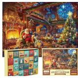 Advent Calendar 2024 Christmas Puzzles, 1008pc
