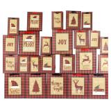 24pk. Iconikal Christmas Kraft Gift Bags