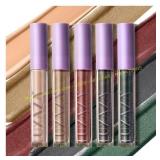 LUXAZA 5Pcs Xmas Liquid Eyeshadow Set, Shimmer