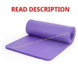 CAP High Density 1-inch Exercise Mat, 71x24x1