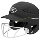 Size 6.5-7.5 Rawlings Batting Helmet w/ Facemask
