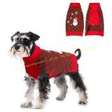 Size L DELIFUR Dog Ugly Christmas Sweater