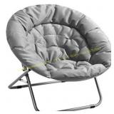 Urban Shop Canvas Saucer Chair, Tan