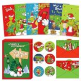 90 Christmas Cards Boxed Set, 4x6 Inch, Style 2
