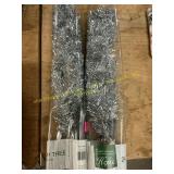 2 Ct. Celebrations 24in Silver Tabletop Xmas Tree