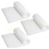 JOYIN 3x8 Ft 3Pcs Christmas Snow Blanket Roll
