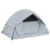 Amazon Basics 2-4 Person 3-Season Tent, Gray