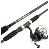 Wakeman 65in. Fiberglass Fishing Pole, Black
