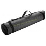 Mind Reader YOGAPVC-BLK Extra Thick Yoga Mat