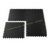 Ultimate Comfort 24x24 Black Foam Flooring