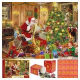 Advent Calendar 2024, 1008 Pcs Jigsaw Puzzle