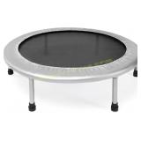 Stamina Folding Fitness Trampoline, Gray- Portable