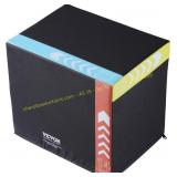 VEVOR 3 in 1 Plyometric Jump Box 16/14/12 Inch