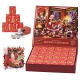 Advent Calendar Puzzle 1008pcs, 27.5x19.7in