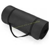 Amazon Basics Extra Thick Yoga Mat, Black