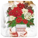 4 Ct. Airpark 12in. 3D Pop Up Xmas Stocking Cards