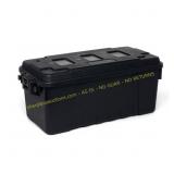 Plano 17-Gal. Storage Box in Black