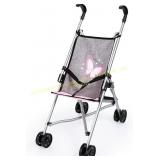 Bayer: Foldable Grey Umbrella Stroller 18-Inch