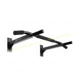 Wall Mount Pull-Up Bar - Black
