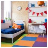 Flooring inc Rainbow Foam Tile Playmats 2x2ft
