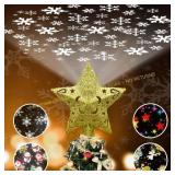 Deciily Tree Topper with 4 Projection Modes