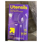2ct Up & Up Plastic Utensils