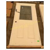 36 in entry door
