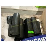 5 Rolls of Trash Bags Unknown Size/Brand