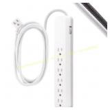 GE 6-Outlet Surge Protector 10