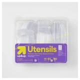 up&up  Premium Plastic Cutlery Set, 192ct