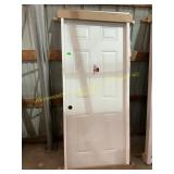 32 in entry door
