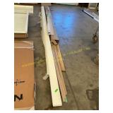 Metal siding, trim boards