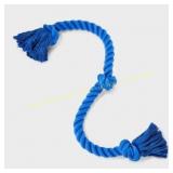 36in Rope Dog Toy - Boots & Barkley  Blue