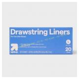 2 Ct. up&up  Cat Litter Liners - L - 20ct