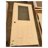 36 in entry door