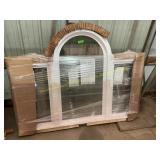 Approx 64 in x. 48 in window