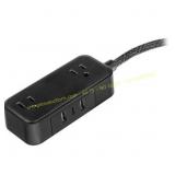 GE 2-Outlet Cord 2 USB-A/C 12W 6