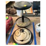 Lightning, adjustable stool