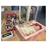 Vintage Dolls + Hallmark Ornaments