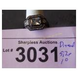 simulated diamond ring size 6