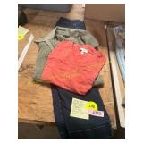 Size 8P Capri Jeans, Med + OSF Tops