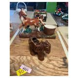 Donkey + Horse Planter