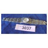vintage fancy silver watch