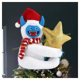 CiyvoLyeen Bigfoot Snowman Tree Topper