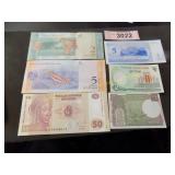 foreign paper money