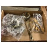 Cookie Cutters, Spoon (Sterling?), Misc